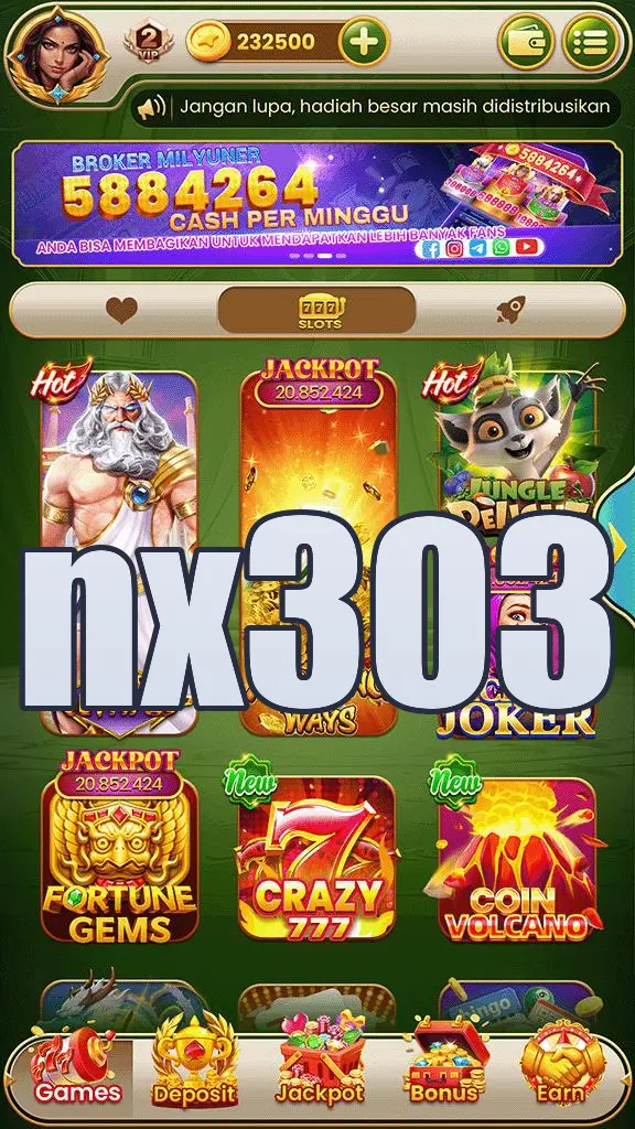 nx303 Masuk
