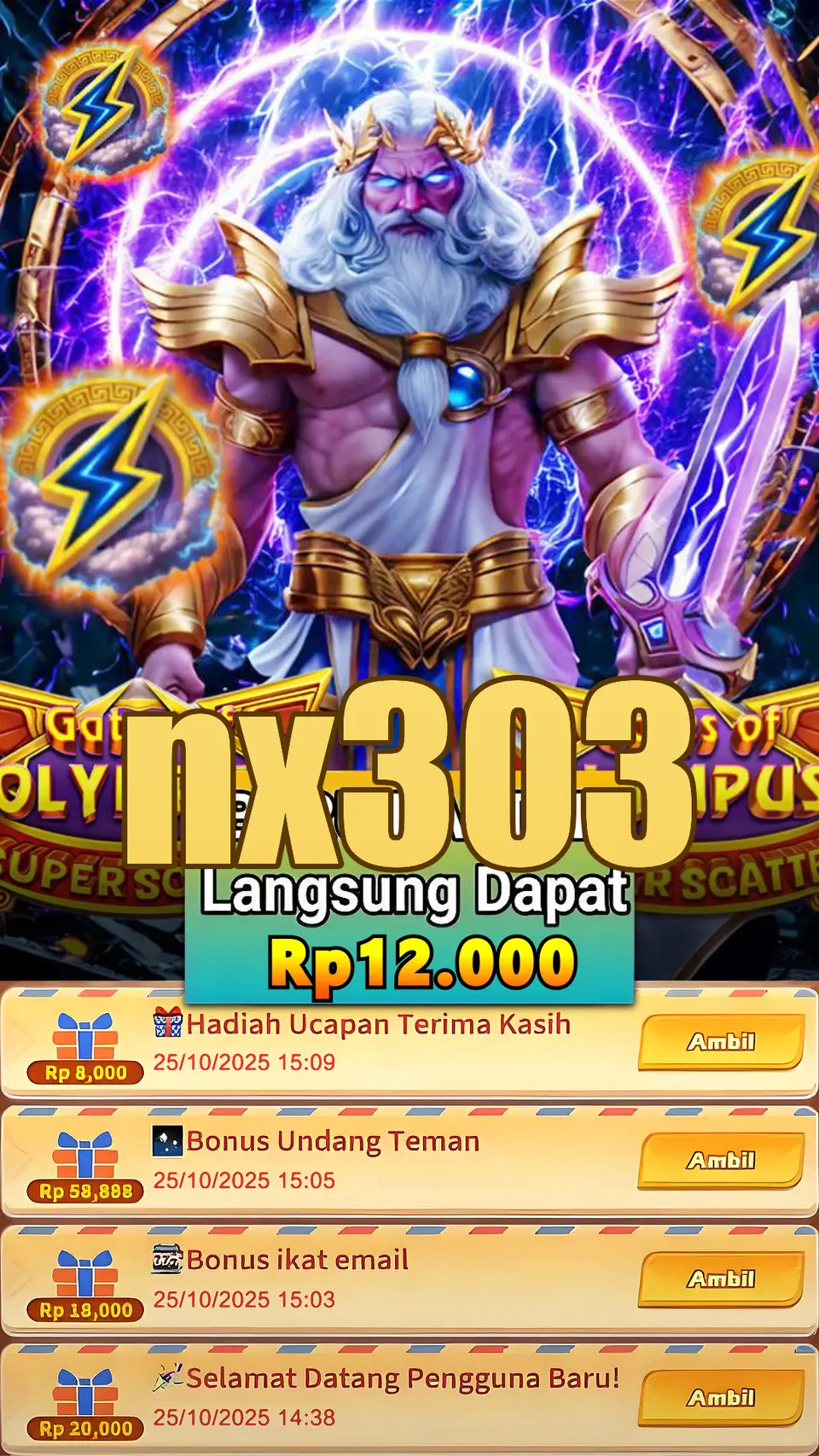 nx303 Masuk